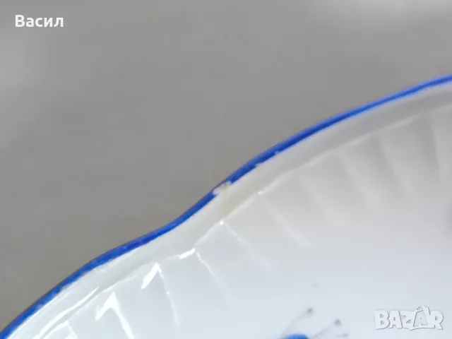 Овална чиния Meissen, снимка 9 - Чинии - 49579833