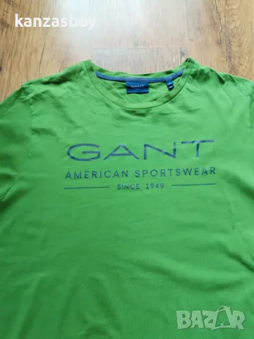 gant - страхотна мъжка тениска M, снимка 3 - Тениски - 49470413