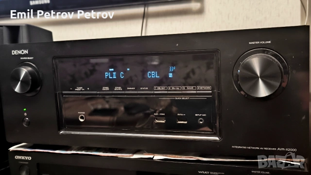 Denon avr-x 2000 7.1-канален приемник за домашно кино с Apple® AirPlay®, снимка 3 - Ресийвъри, усилватели, смесителни пултове - 53330191