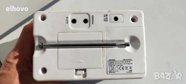 Радио VIVESS MR10001W, снимка 6 - Радиокасетофони, транзистори - 49840883