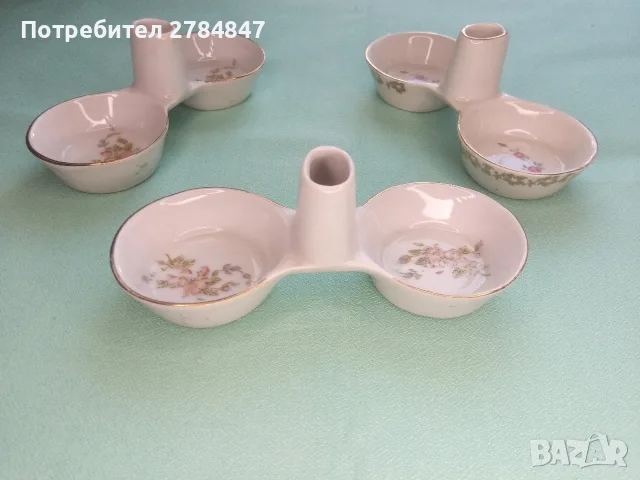 Порцеланова солничка от социализма , снимка 11 - Сервизи - 56106469