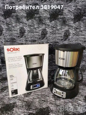 Филтър кафе машина Solac. 