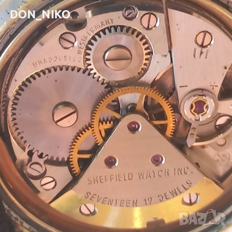 Ръчен часовник "SHEFFIELD"17 Jewels, снимка 1 - Други ценни предмети - 41059978