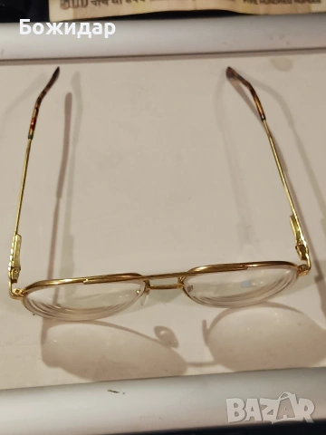 Позлатени очила с диоптър.80те.г., снимка 3 - Слънчеви и диоптрични очила - 53820555