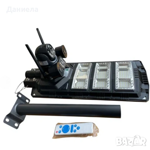 Улична соларна лампа и Smart камера за видеонаблюдение 2 в 1, снимка 8 - Друга електроника - 53783319