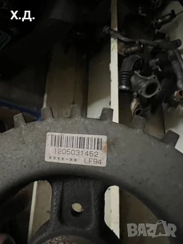 Шайба колянов вал Мазда 6 2.0 бензин 147коня 2005г, снимка 3 - Части - 51276573