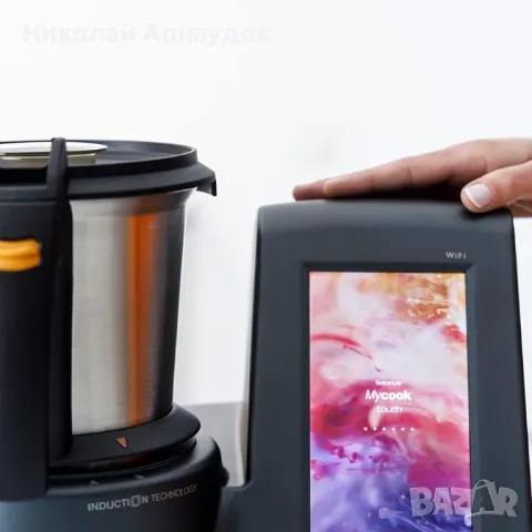 Кухненски робот Taurus Mycook Touch Black Edition с Wi-Fi,, снимка 3 - Кухненски роботи - 49559911