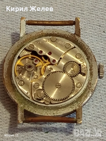 Стар механичен часовник мъжки работи ЗИМ 15 КАМЪКА СССР 52126, снимка 11 - Антикварни и старинни предмети - 52332626