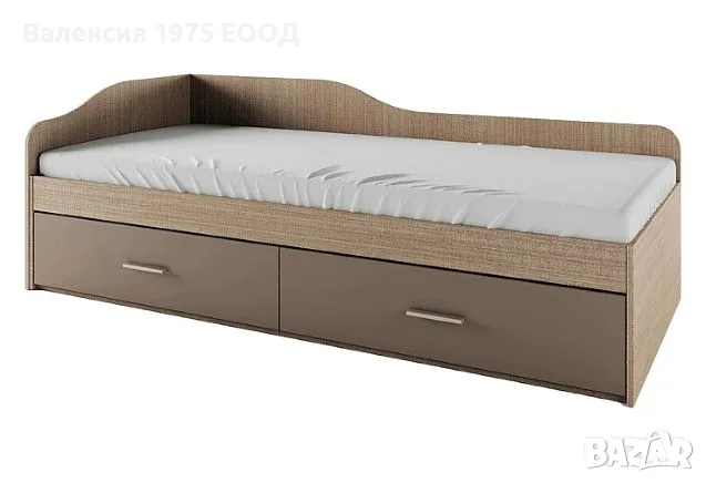 Легло с чекмеджета Сити 2023 дъб артисан или комбинация мока/ лате, снимка 5 - Спални и легла - 47352824