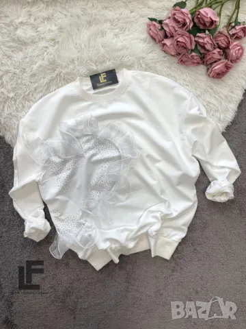 Блуза LFS Unique White , снимка 2 - Блузи с дълъг ръкав и пуловери - 50437597