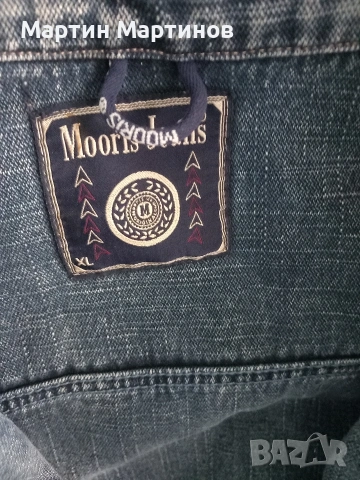 Ново Мъжко Дънково Яке MOORIS, снимка 7 - Якета - 53811119