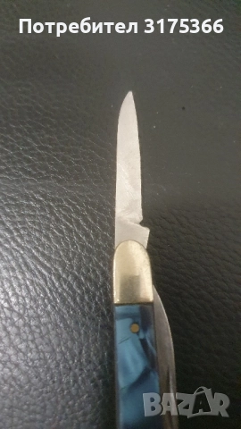 Стара джобна ножка Сърп и Чук Велико Търново , снимка 7 - Ножове - 52495217