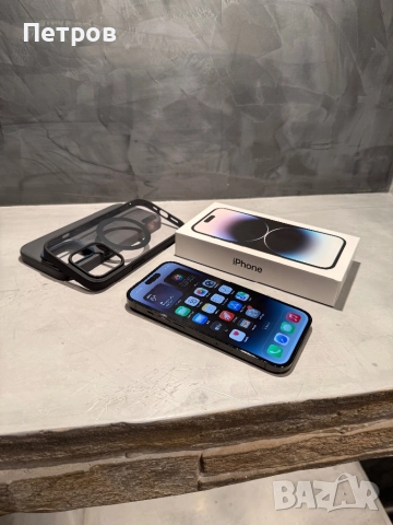 КАТО ЧИСТО НОВ Iphone 14 Pro 256 GB + подаръци, снимка 7 - Apple iPhone - 52725604