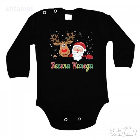 Бебешко боди Коледа Весела коледа 4, снимка 2 - Бодита за бебе - 34731065