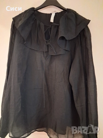 Дамска блуза с хърбале, снимка 2 - Блузи с дълъг ръкав и пуловери - 52716572