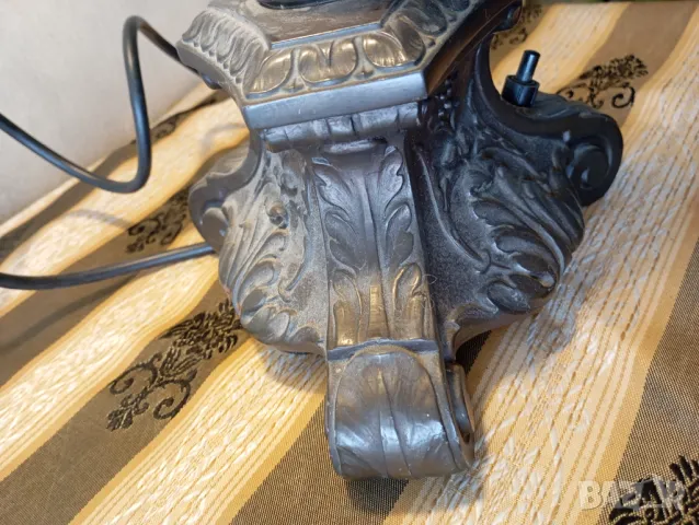 Стара настолна лампа арт деко, снимка 9 - Настолни лампи - 49659104