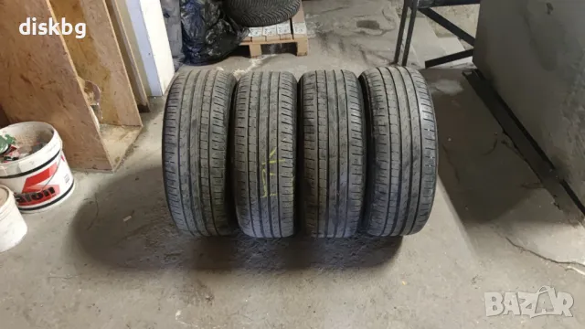 4 броя летни гуми 215/55 R17 PIRELLI CINTURATO P7 94W Dot 0320, грайфер 4,3мм, снимка 9 - Гуми и джанти - 49758514