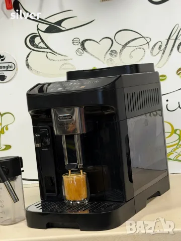 Кафемашина кафе автомат delonghi magnifica evo с гаранция, снимка 4 - Кафемашини - 55874516