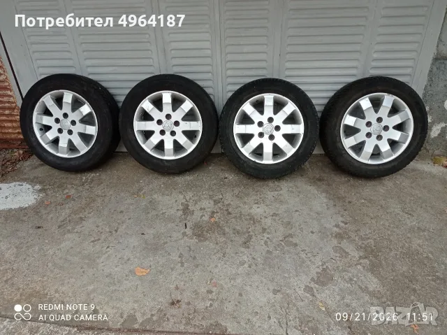 Kомплект алуминиеви джанти с гуми 205/60 R16 за Honda HR-V 1999/2006