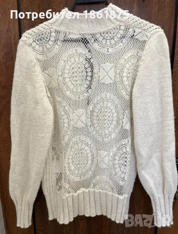 Уникален дамски пуловер DIOR, снимка 3 - Блузи с дълъг ръкав и пуловери - 48860784