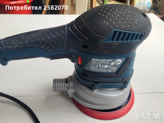ексцентрик шлайф bosch Gex 40-150, снимка 3 - Други инструменти - 49787492