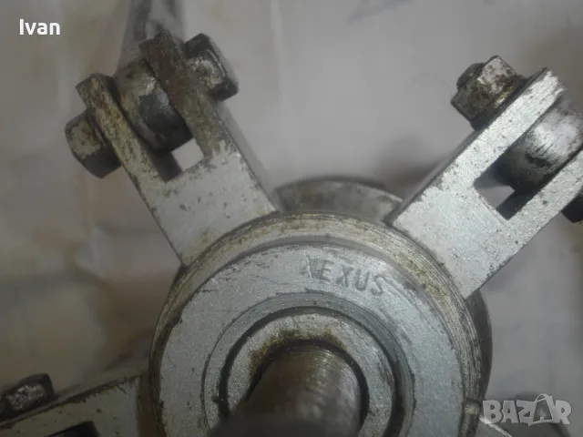 NEXUS СКОБА ЗА ВАДЕНЕ ЧЕРУПКИ ЛАГЕРИ ПЕТРАМЕННА Старо качество масивна с 5 резервни рамена, снимка 7 - Други инструменти - 47876180