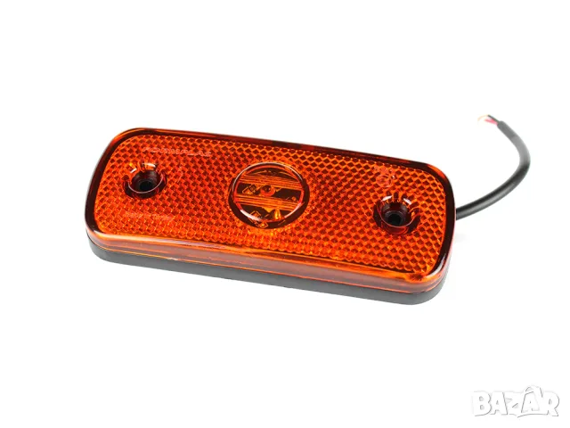 Висящ LED габарит 1 LED 12-24V жълт с висяща стойка, снимка 2 - Аксесоари и консумативи - 55869102