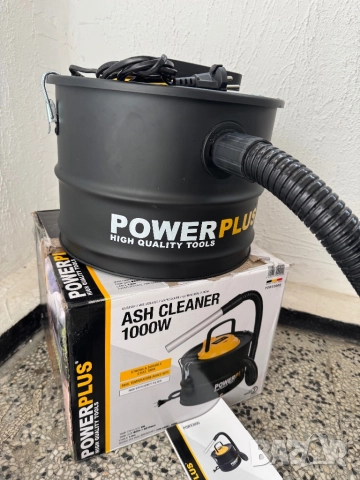 Прахосмукачка за Пепел Power Plus POWX3000, Метален Резервоар 20л - за Камини, Печки, Барбекю!