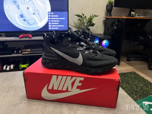 Мъжки маратонки Nike React Element 55 - № 43, снимка 3 - Маратонки - 48407899