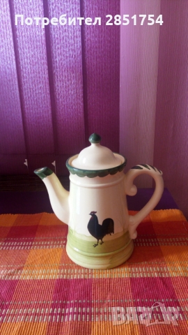 Каничка за кафе ,,Zeller''от серията,,Петел и кокошка", снимка 4 - Колекции - 36074336