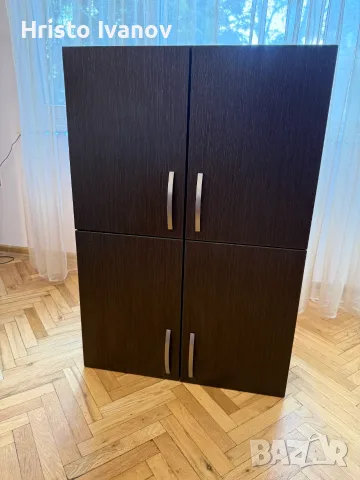 Стенен шкаф, Венге, 75x31x110 см, ПДЧ - 60€, снимка 2 - Шкафове - 56154611