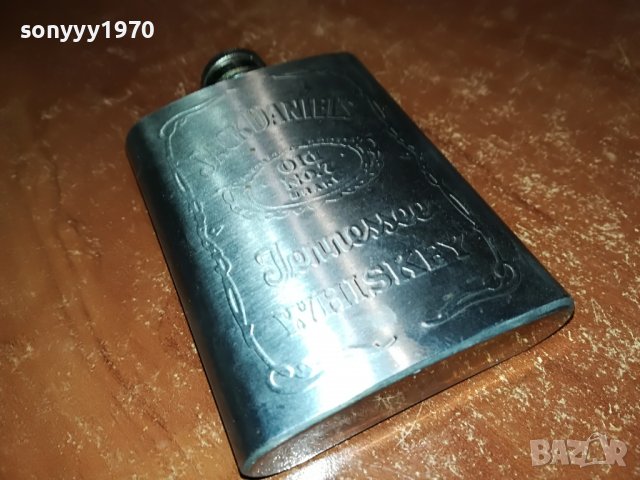 JACK DANIELS-МЕТАЛНО ДЖОБНО ШИШЕНЦЕ 2212221117, снимка 9 - Антикварни и старинни предмети - 39084285