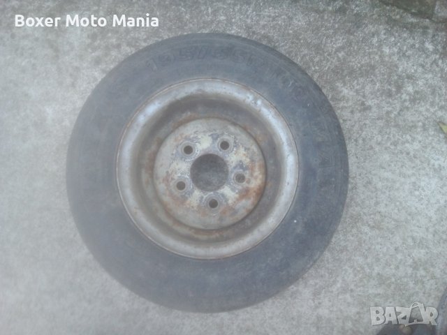 Джанта/Ремарке за превоз на автомобил,джанта с гума 10цола , снимка 1