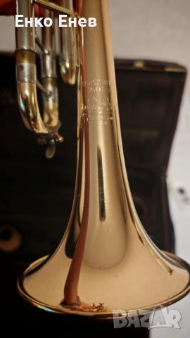 Предлагам за продажба Тромпет Vincent Bach Stradivarius 37 Gold, снимка 10 - Духови инструменти - 52368418