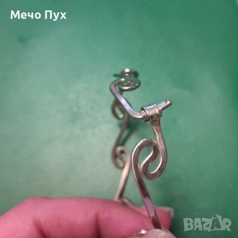 Сребърна гривна Sezgin (117), снимка 4 - Гривни - 40135761