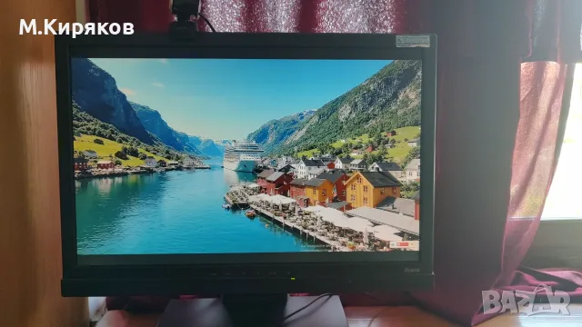 Монитор iiyama prolite E2200WS, снимка 3 - Монитори - 55980886