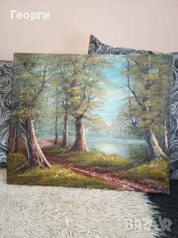 Картина масло,Cantrell