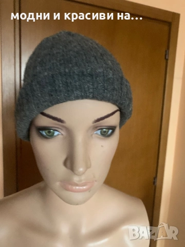 Зимни шапки естествени материи H&M, снимка 14 - Шапки - 53056997