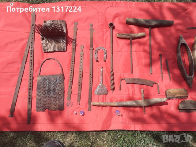 Стари инструменти от бита , снимка 3 - Декорация за дома - 41774307