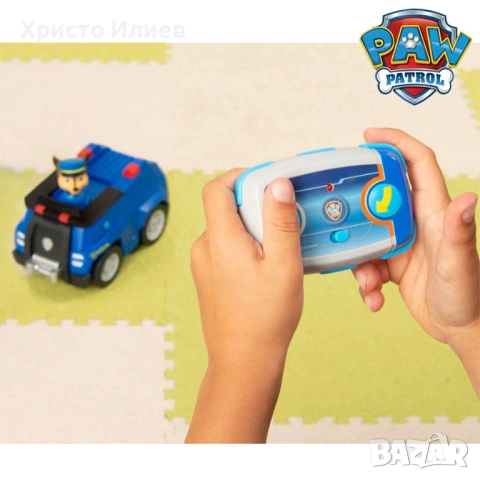 Paw Patrol Полицейската кола на Чейс с дистанционно управление , снимка 18 - Коли, камиони, мотори, писти - 53813563