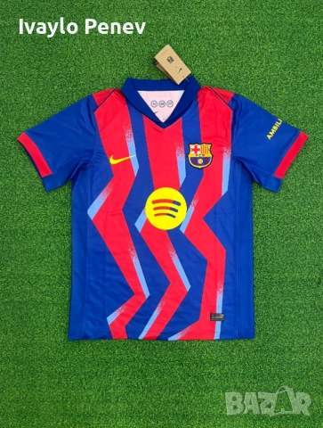 Ново! Барселона/ Barcelona оригинални тениски 2025/2026 Nike, снимка 3 - Спортни дрехи, екипи - 46463780