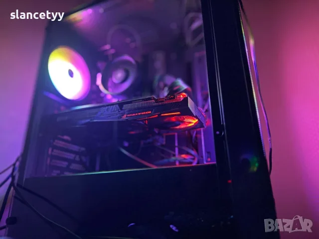 ГЕЙМЪРСКИ КОМПЮТЪР – Ryzen 5 2600 + GTX 1060 6GB + 16GB DDR4 2x8 3000mhz CL16, снимка 2 - Геймърски - 56191974