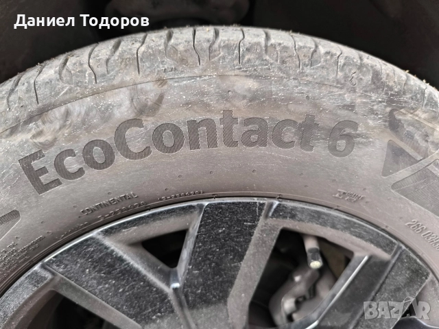Continental Eco Contact 6, снимка 2 - Гуми и джанти - 52895445