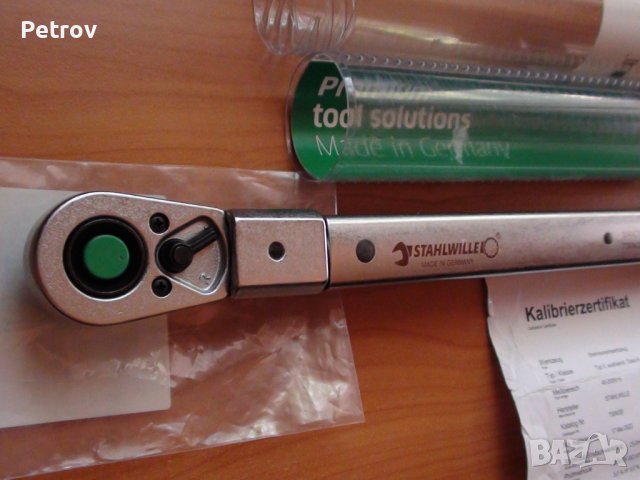 STAHLWILLE MANOSKOP 730 N/20 - PROFI - Динамометричен Ключ 40 - 200 Nm / ЧИСТО НОВ - MADE IN GERMANY, снимка 2 - Гедорета - 41570278