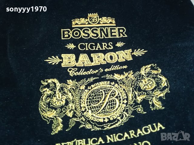 BOSSNER CIGARS BARON-REPUBLICA NICARAGUA-ПЛЮШ 0804231715, снимка 2 - Антикварни и старинни предмети - 40302290