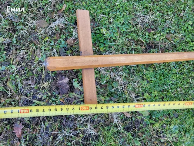 Стара дървена градинска количка , снимка 7 - Градински мебели, декорация  - 48832503