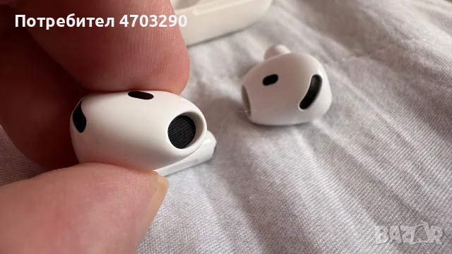 Apple AirPods 4 ANC - Като Нови,  с Гаранция, снимка 6 - Безжични слушалки - 56086447