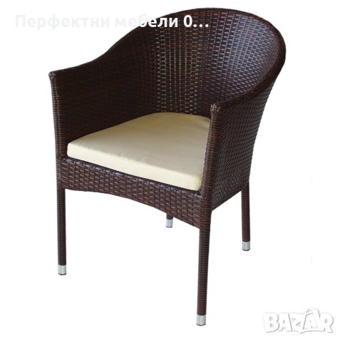 Икономичен ратанов комплект за дома и заведението с възглавници, снимка 4 - Градински мебели, декорация  - 41886733