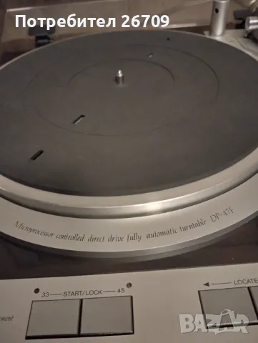 Грамофон Denon DP 47F, снимка 17 - Грамофони - 44826854