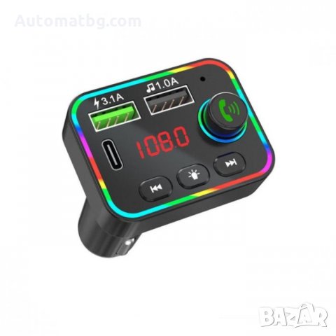Fm трансмитер Automat, Трансмитер MP3, Bluetooth, F4, 2428